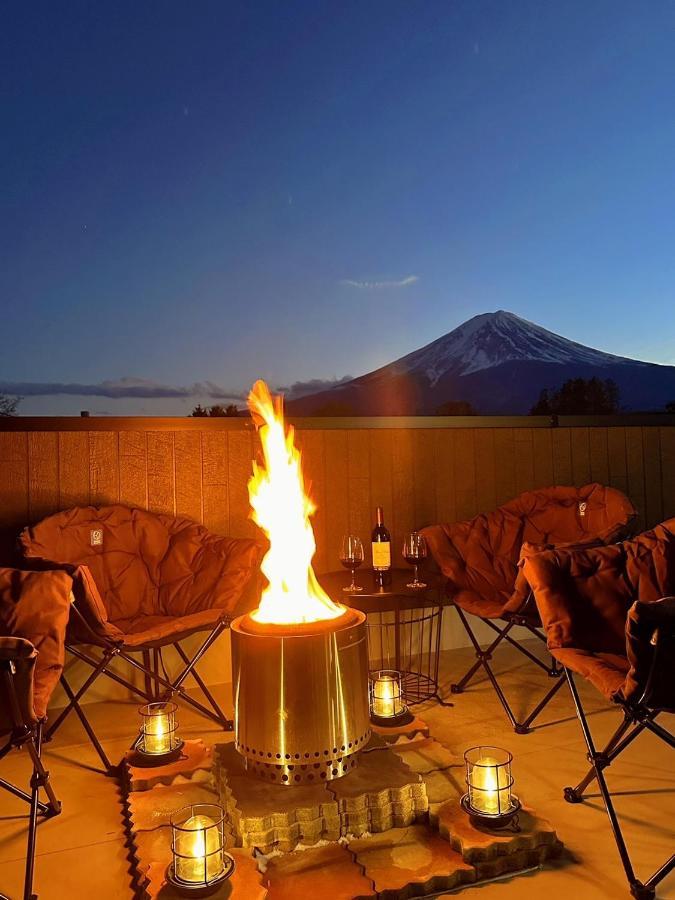 ヴィラ山間堂premier Garden Villa Bbq Bonfire Fuji View Annovillas Sankando Fujikawaguchiko Eksteriør billede